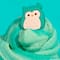 Squishmallow; Original Squishmallows™ Winston the Owl Peppermint-Scented Premium Cloud Slime; Category:Premade Slime; Image:4